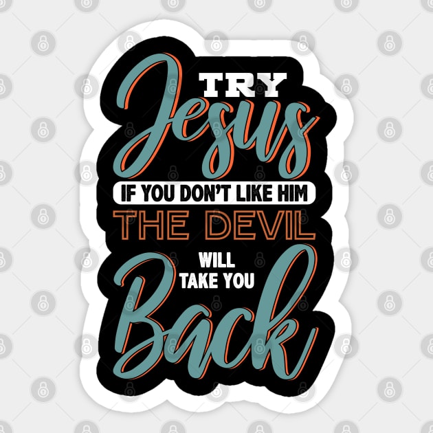 Jesus Love Gift Christian Bibel Verse Sticker by Caskara